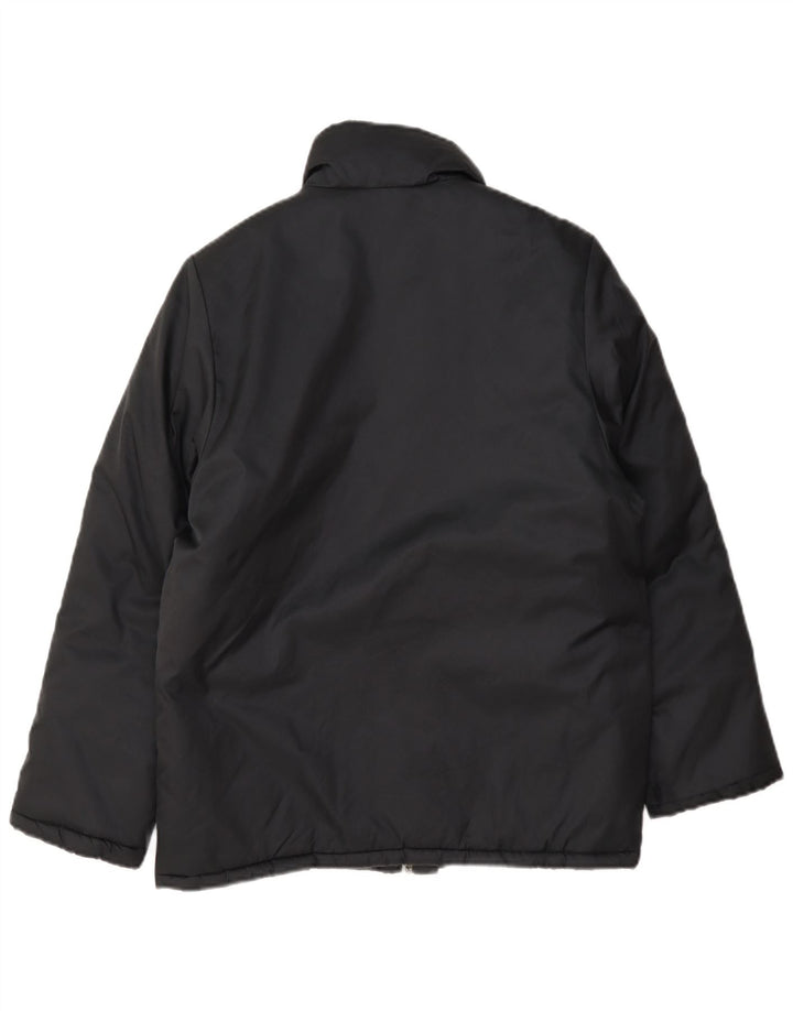 Adidas Boys Padded Jacket 11-12 Years Black Nylon