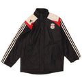 Adidas Boys Graphic Padded Jacket 11-12 Years Black Colourblock Nylon