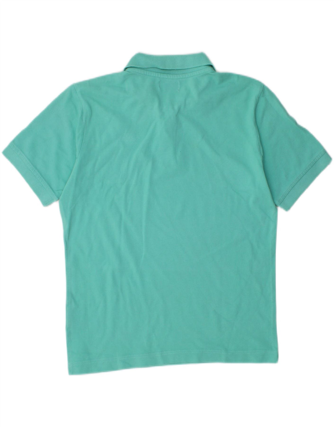 KAPPA Girls Polo Shirt 13-14 Years Large Turquoise Cotton