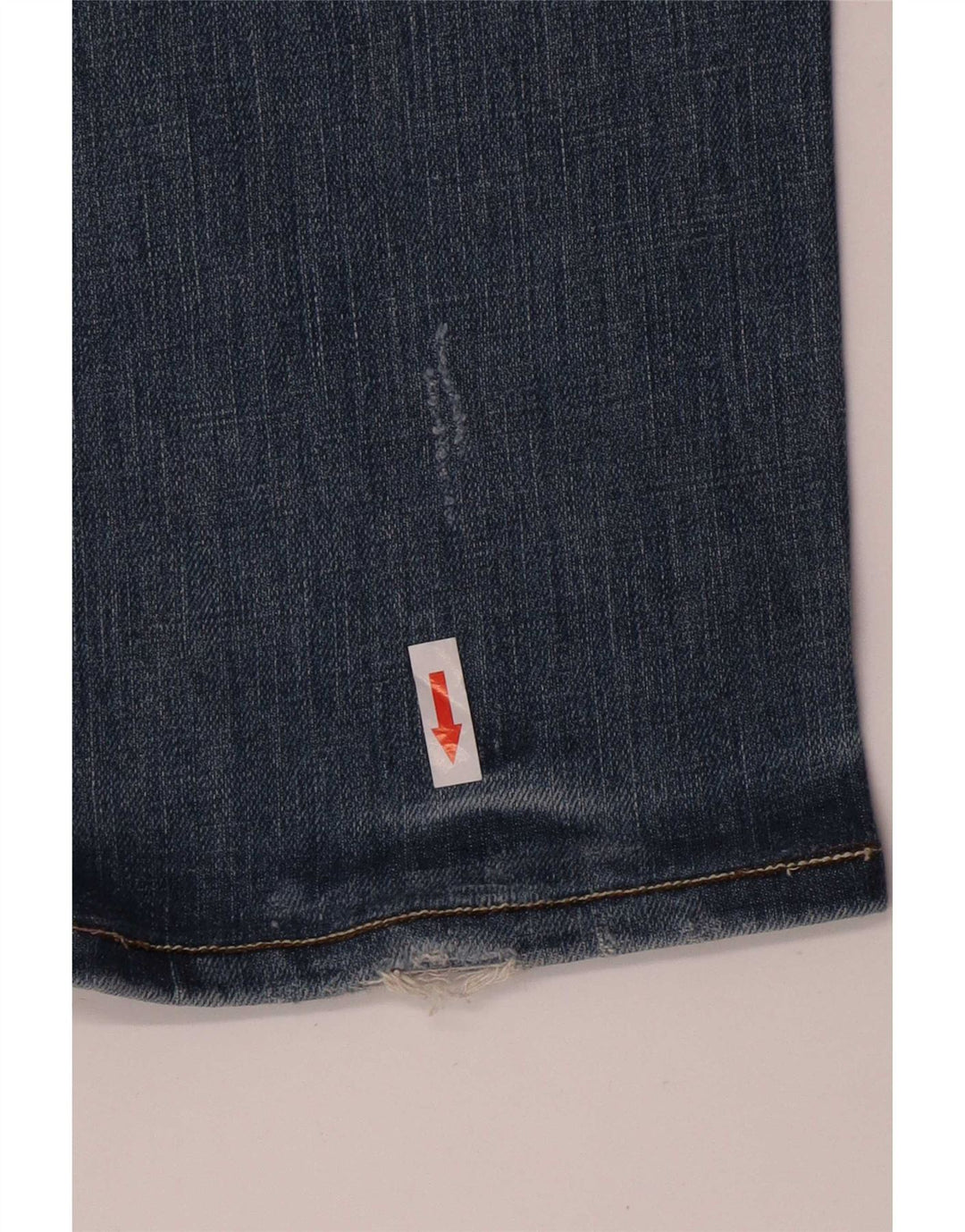 Diesel Womens Ronhar Straight Jeans W32 L34 Blue Cotton