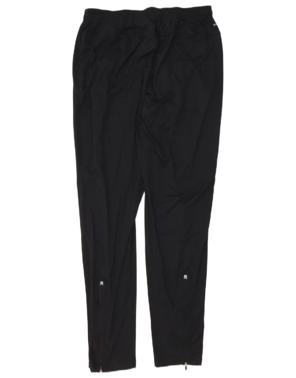 Nike Mens Dri Fit Tracksuit Trousers Large  Black Polyester
