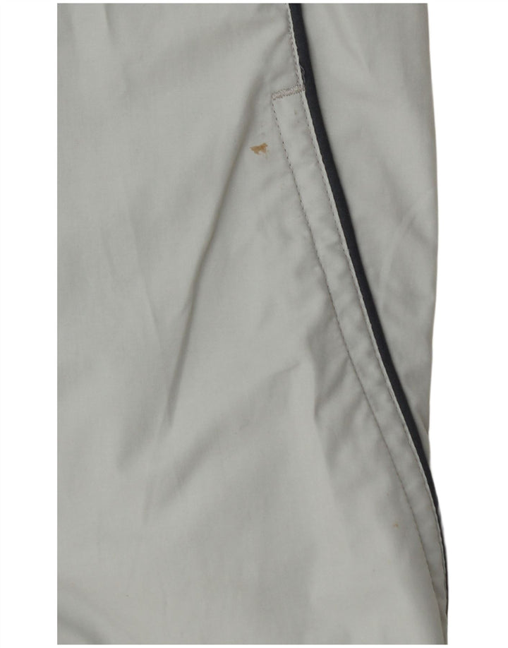 Adidas Womens Tracksuit Trousers UK 12 Medium  Grey Polyester