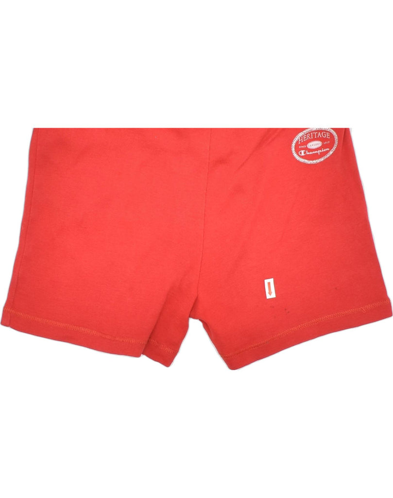 CHAMPION Girls Sport Shorts XL 13-14 Years Red Cotton | Vintage | Thrift | Second-Hand | Used Clothing | Messina Hembry 