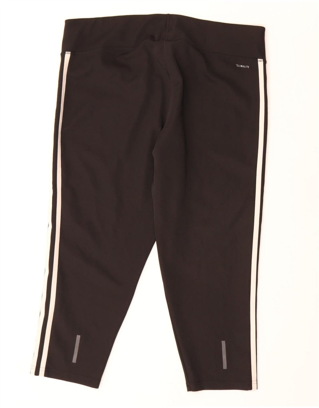 Adidas Womens Climalite Capri Leggings UK 18 XL Black Polyester