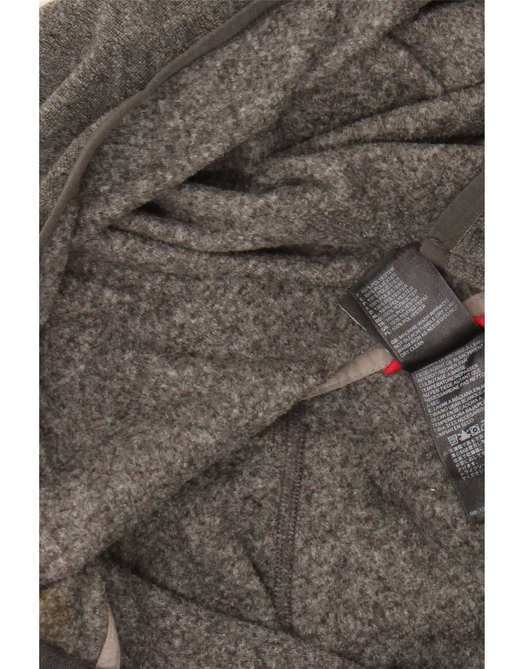The North Face Womens Hooded Tracksuit Top Jacket UK 10 Small Grey