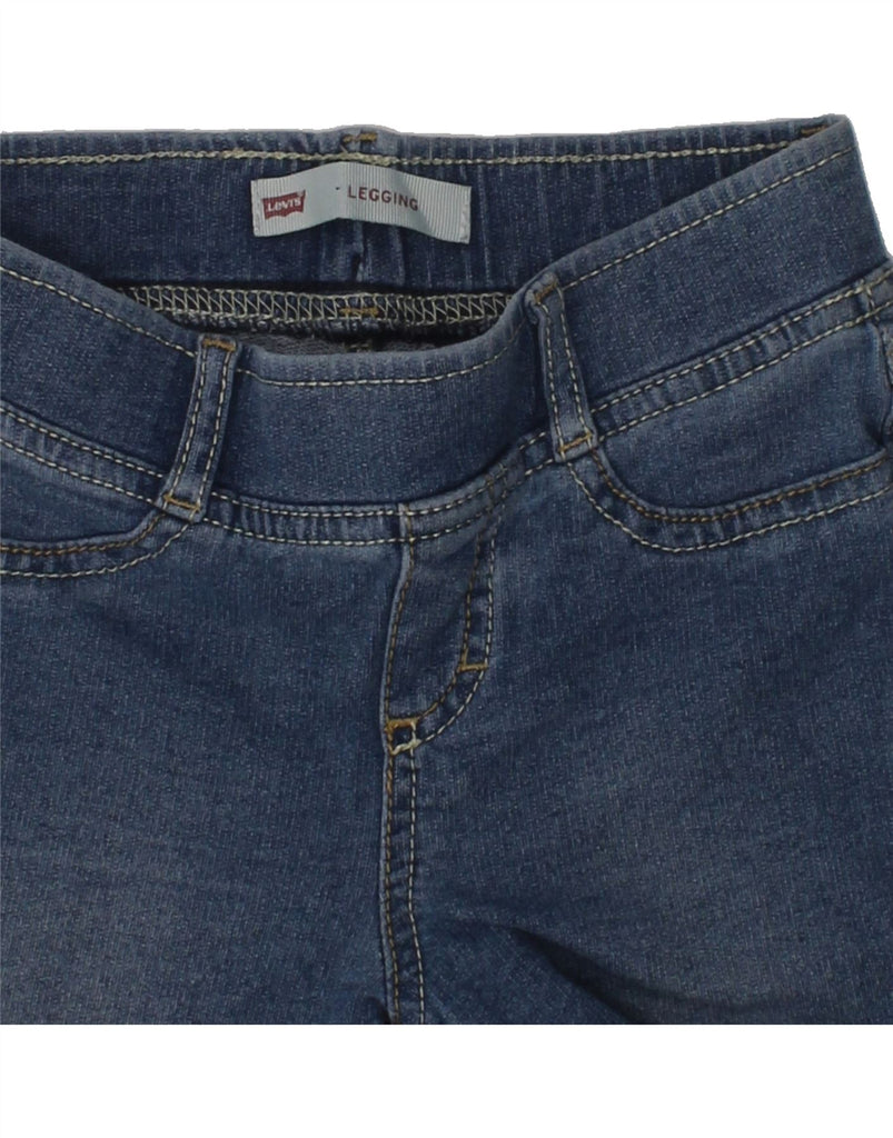 LEVI'S Girls Jegging Jeans 7-8 Years W22 L22 Blue Cotton | Vintage Levi's | Thrift | Second-Hand Levi's | Used Clothing | Messina Hembry 