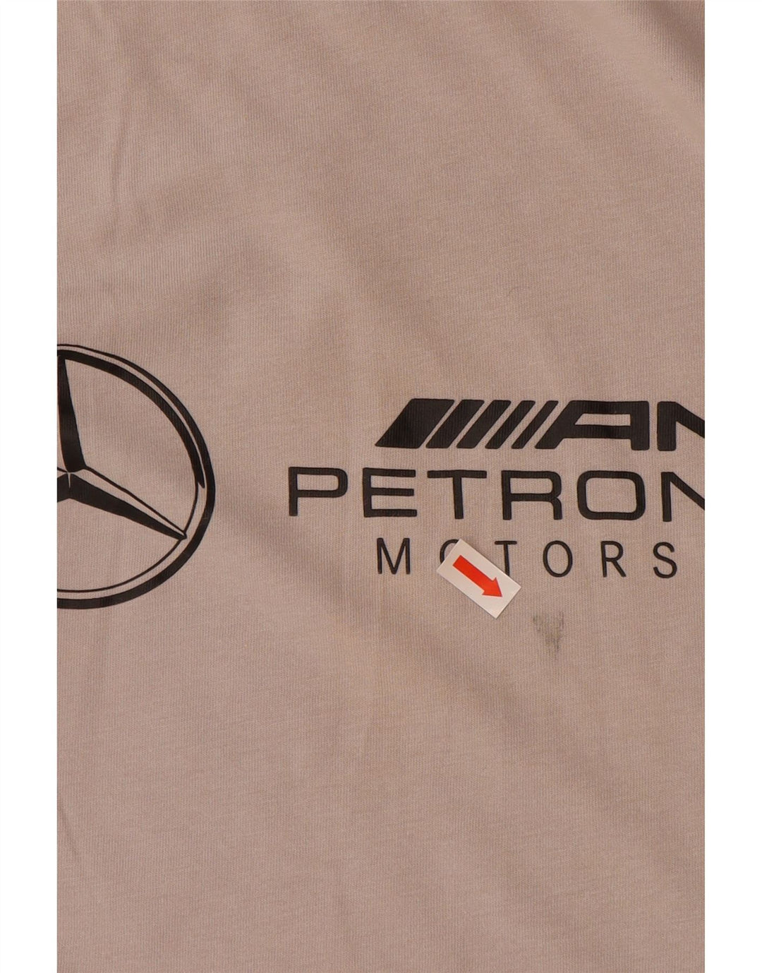 PUMA Mens Graphic T-Shirt Top Small Grey Cotton