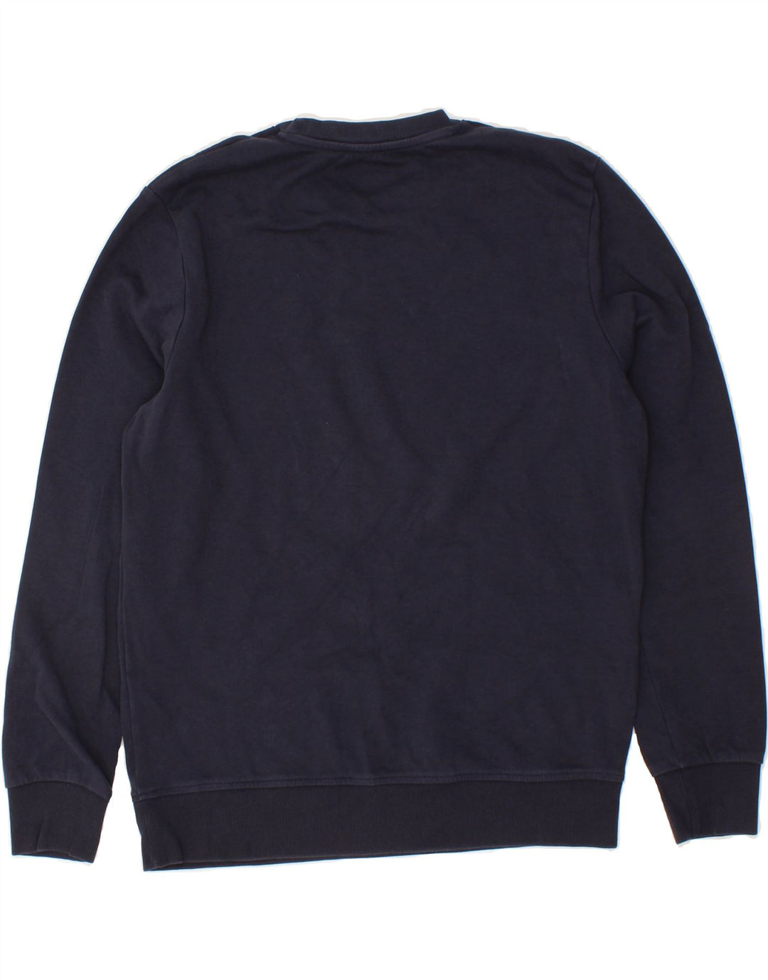 JACK & JONES Mens Sweatshirt Jumper Large Navy Blue Cotton Vintage Jack & Jones and Second-Hand Jack & Jones from Messina Hembry 
