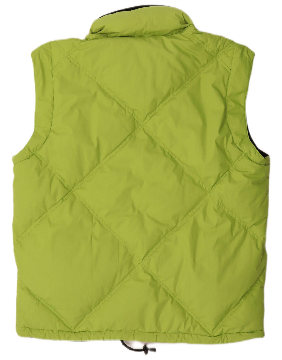 DIADORA Mens Loose Fit Reversible Padded Gilet UK 38 Medium Green