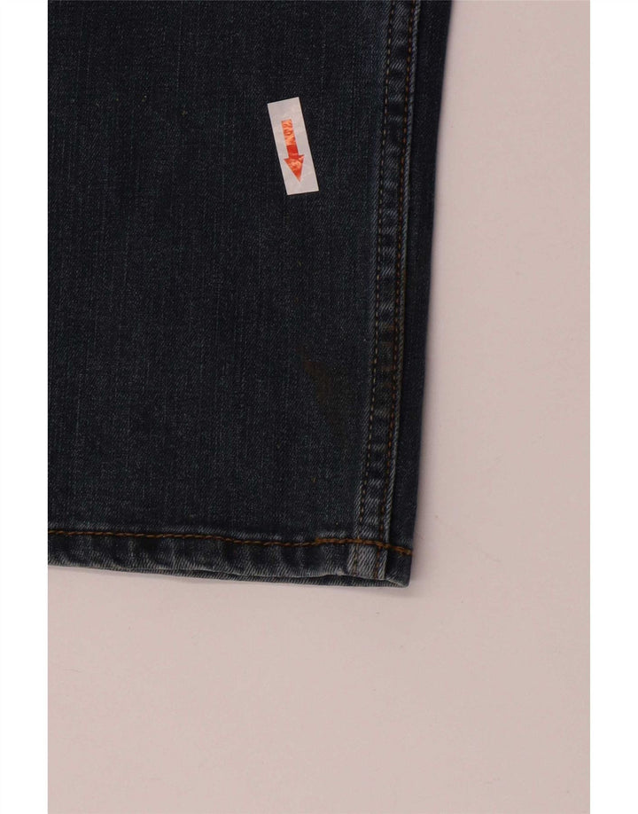 Wrangler Mens Slim Straight Jeans W38 L30 Blue