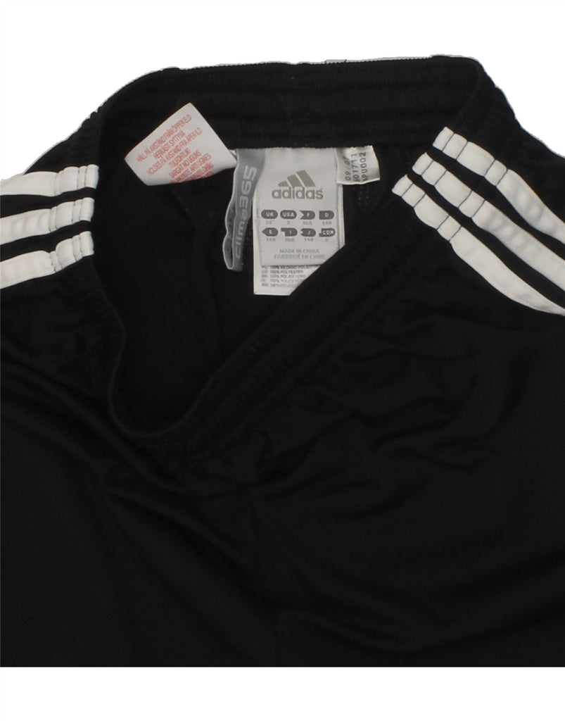 ADIDAS Boys Deutscher Fussball Bund Sport Shorts 9-10 Years Black | Vintage Adidas | Thrift | Second-Hand Adidas | Used Clothing | Messina Hembry 