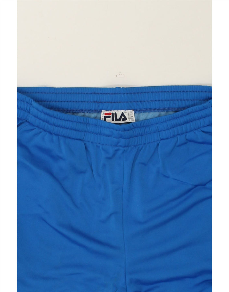 FILA Mens Tracksuit Trousers Medium Blue Polyester | Vintage Fila | Thrift | Second-Hand Fila | Used Clothing | Messina Hembry 