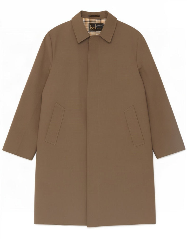 Ideal Mens Overcoat UK 44 2XL Beige