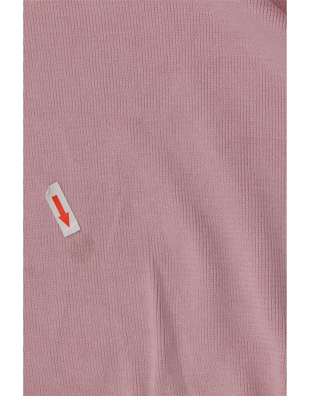 Zara Mens Crew Neck Jumper Sweater Medium Pink Cotton