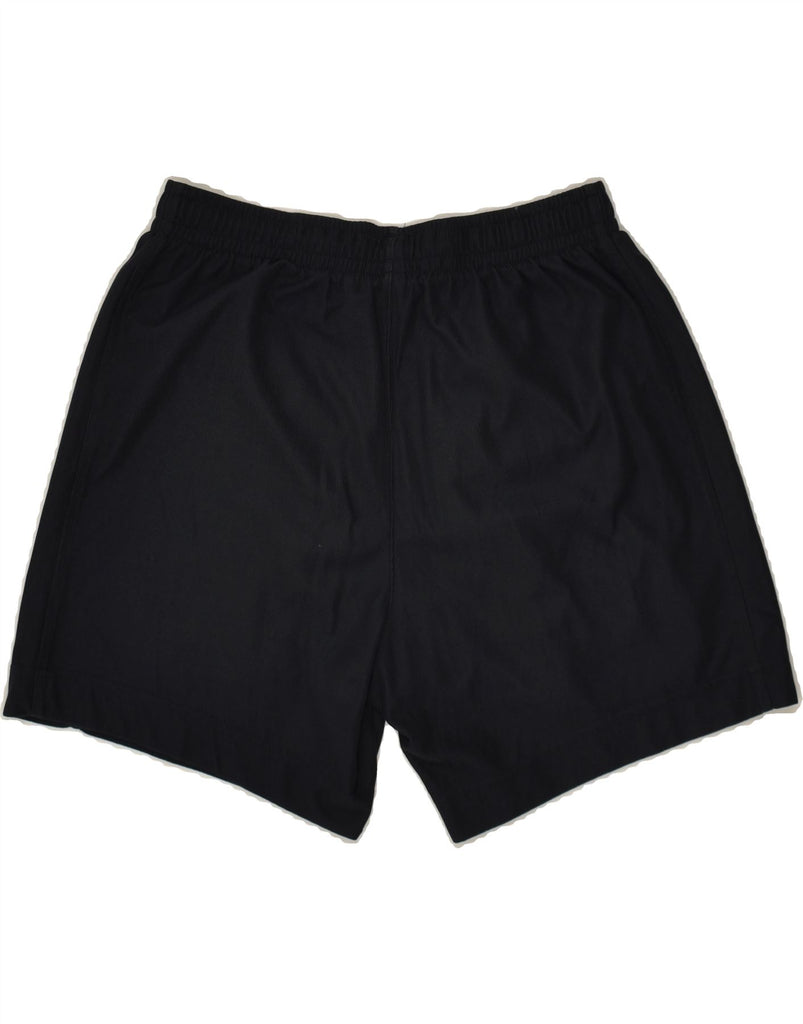 AUSTRALIAN L'ALPINA Mens Sport Shorts IT 48 Medium Black Polyester | Vintage AUSTRALIAN L'ALPINA | Thrift | Second-Hand AUSTRALIAN L'ALPINA | Used Clothing | Messina Hembry 
