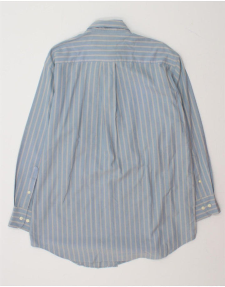 NAUTICA Mens Shirt Size 46 XL Blue Striped Cotton Vintage Nautica and Second-Hand Nautica from Messina Hembry 