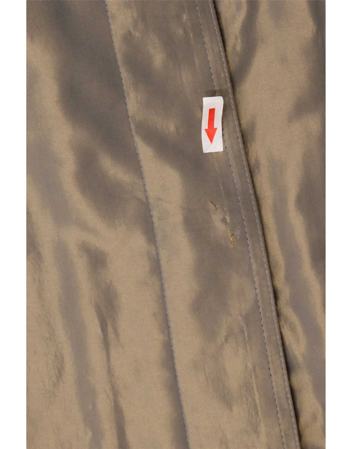 Gianfranco Ferre Womens Trench Coat UK 12 Medium Grey