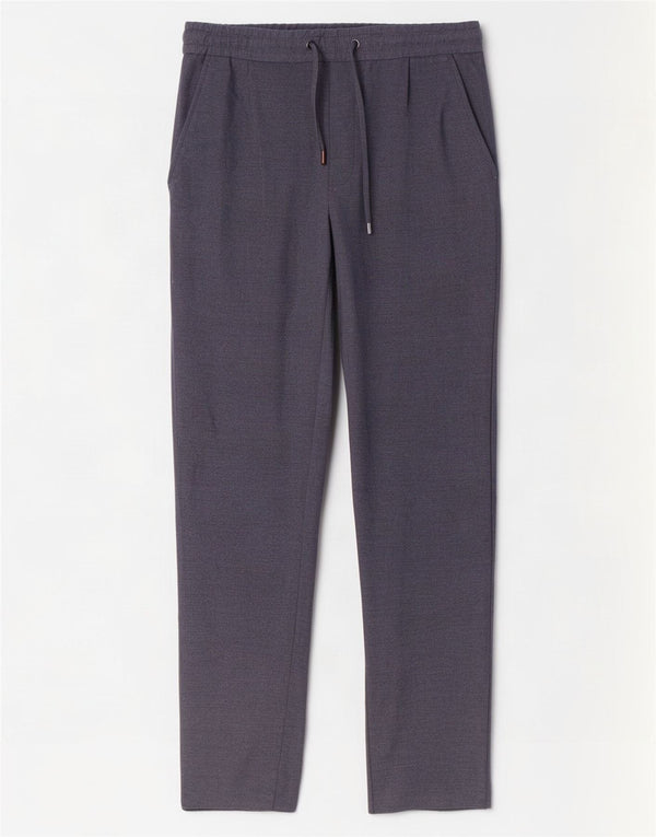 Zara Mens Slim Chino Trousers Small W30 L30 Navy Blue Polyester