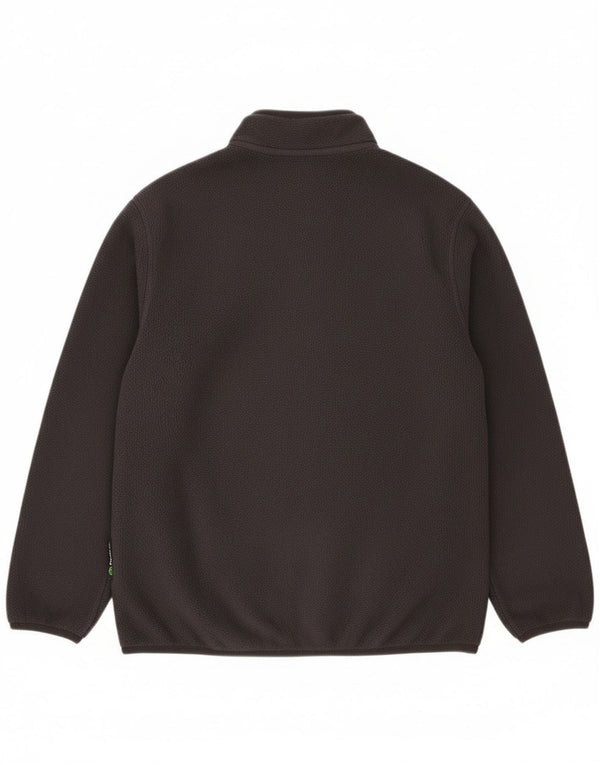 Jack Wolfskin Boys Fleece Jacket 9-10 Years Small Grey Polyester