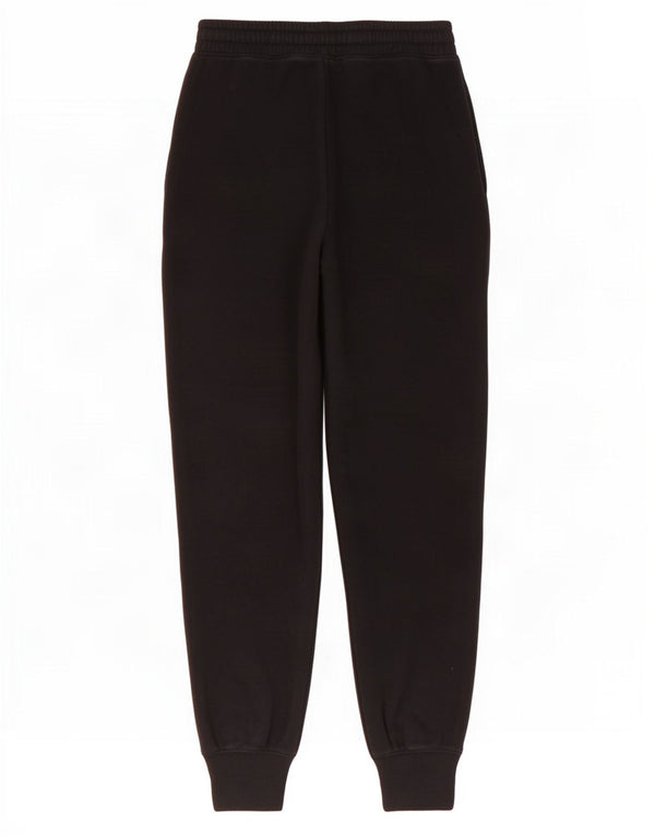 Hollister Womens Graphic Tracksuit Trousers Joggers UK 8 Small Black