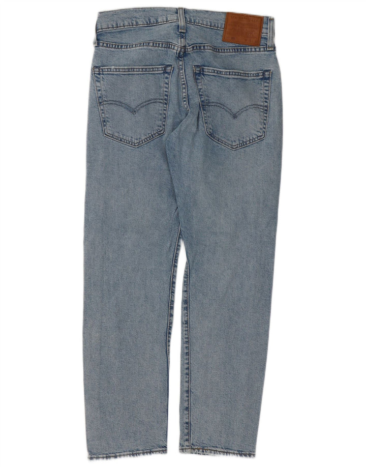 Levi's Mens 502 Distressed Tapered Jeans W30 L30 Blue Cotton