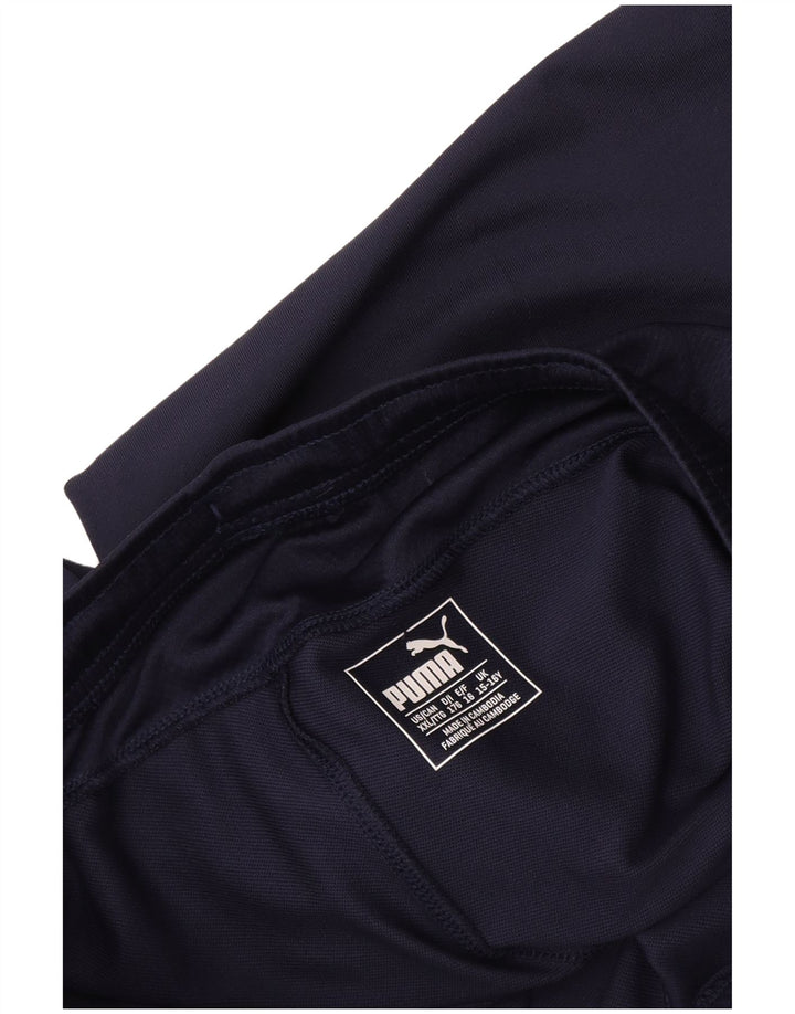 Puma Boys Bermuda Sport Shorts 15-16 Years Navy Blue