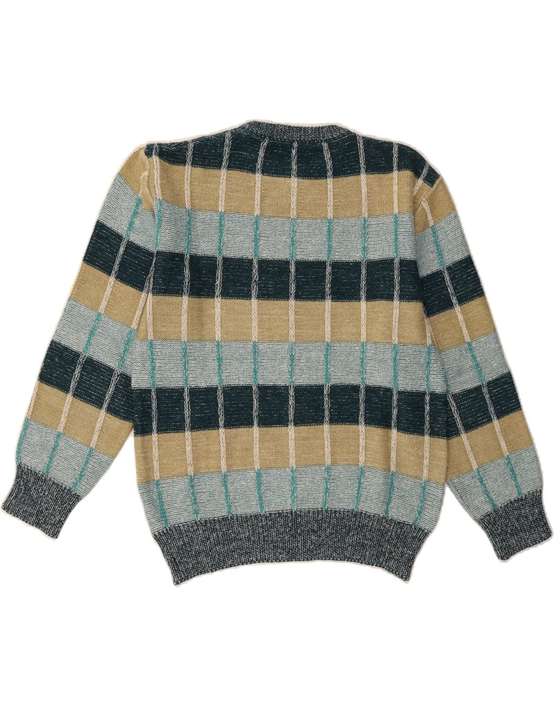 VINTAGE Mens Crew Neck Jumper Sweater IT 52 Large Multicoloured Vintage Vintage and Second-Hand Vintage from Messina Hembry 