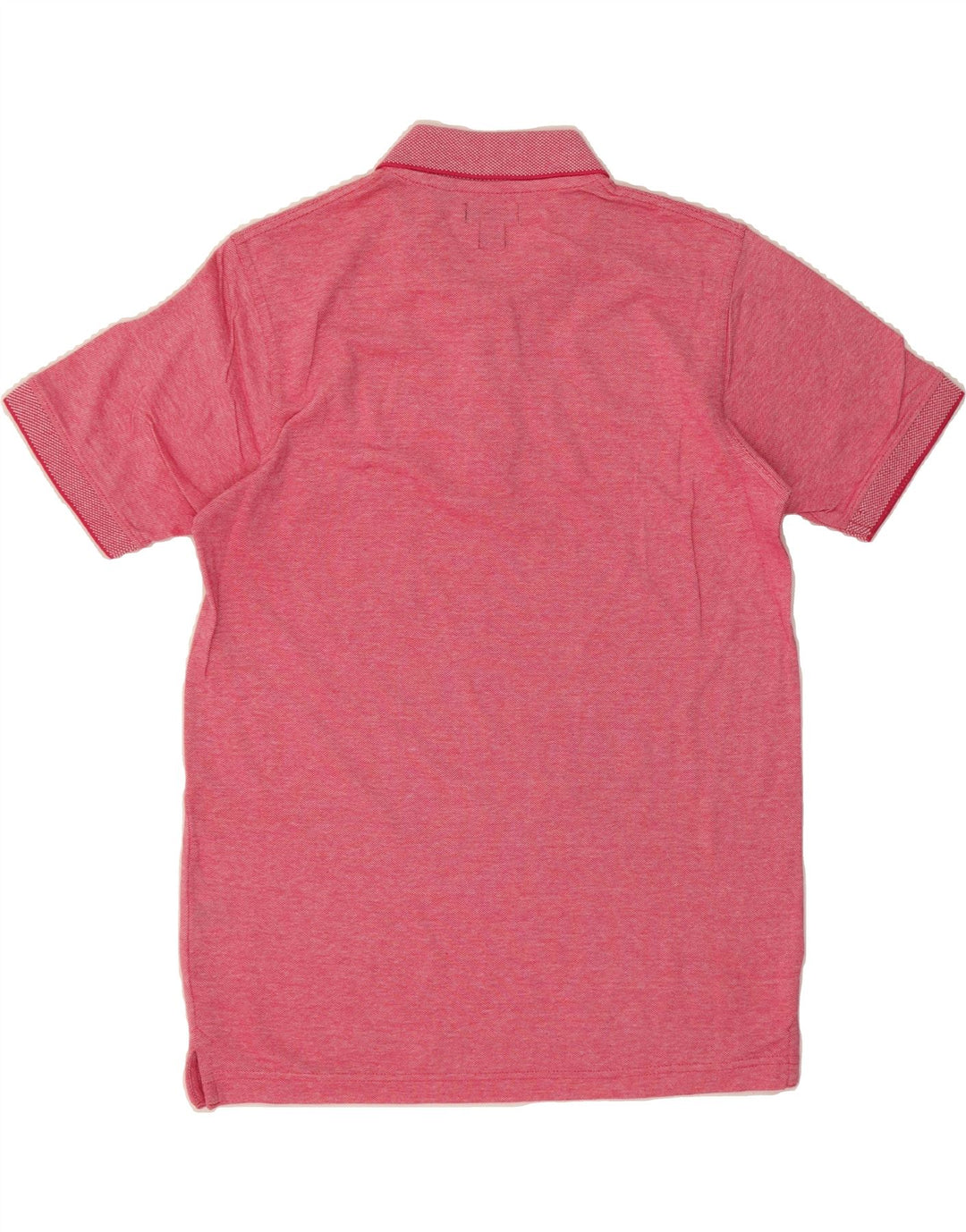 VINTAGE Mens Polo Shirt Medium Pink Cotton Vintage Vintage and Second-Hand Vintage from Messina Hembry 