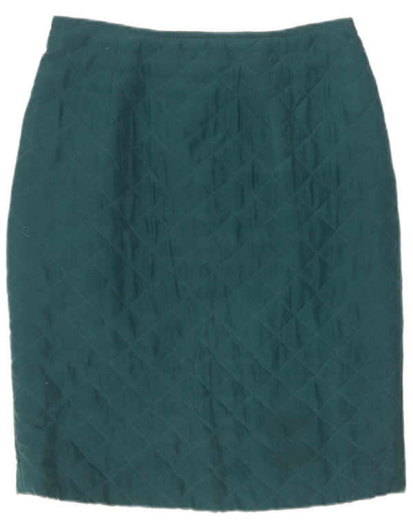 Colmar Womens Ten Yards Quilted Pencil Skirt IT 48 Medium W29 Green