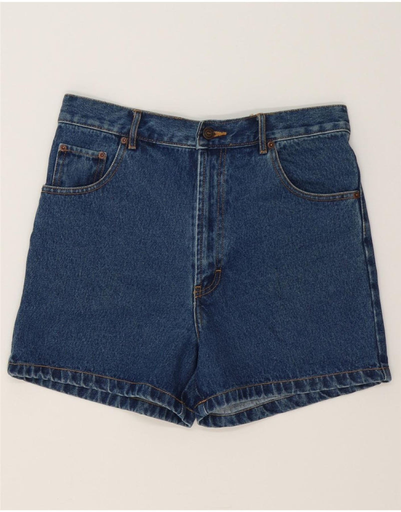 ONE WAY Mens Denim Shorts W34 Large Blue Cotton Vintage ONE WAY and Second-Hand ONE WAY from Messina Hembry 
