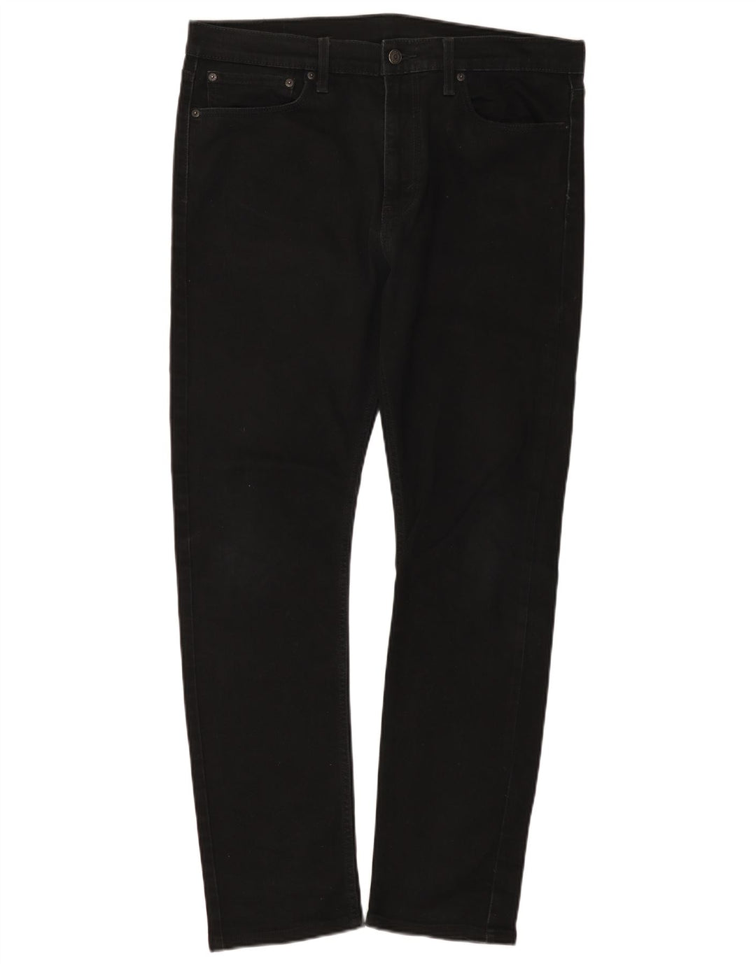 Levi's Womens Slim Jeans W36 L31 Black Cotton