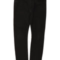 Levi's Womens Slim Jeans W36 L31 Black Cotton