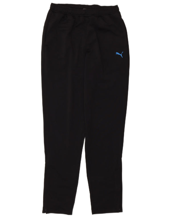Puma Boys Tracksuit Trousers 15-16 Years Black Polyester