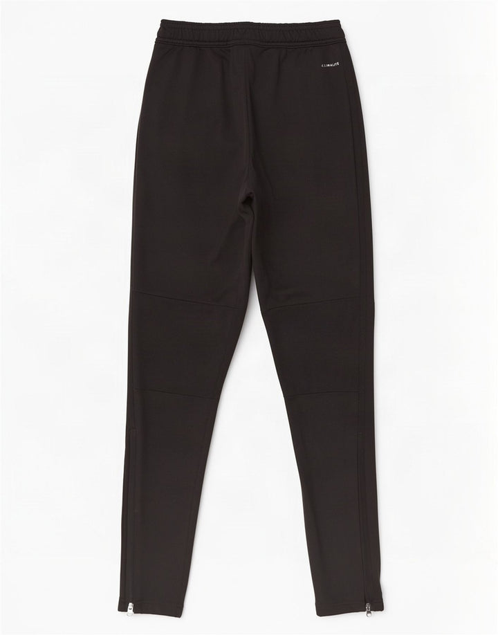 Adidas Mens Graphic Tracksuit Trousers Small Black Polyester