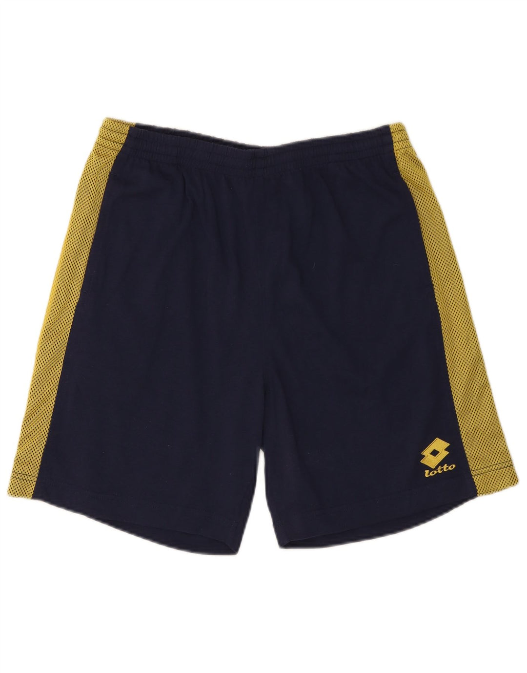 Lotto Mens Sport Shorts UK 42/44 XL Navy Blue Colourblock Polyester