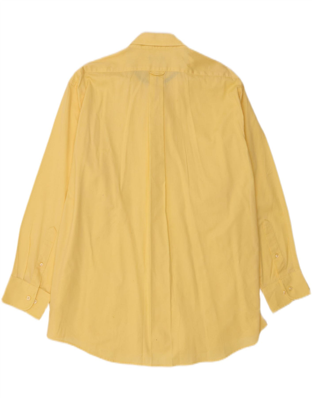 IZOD Mens Regular Fit Shirt Size 17 1/2 XL Yellow Cotton Vintage Izod and Second-Hand Izod from Messina Hembry 