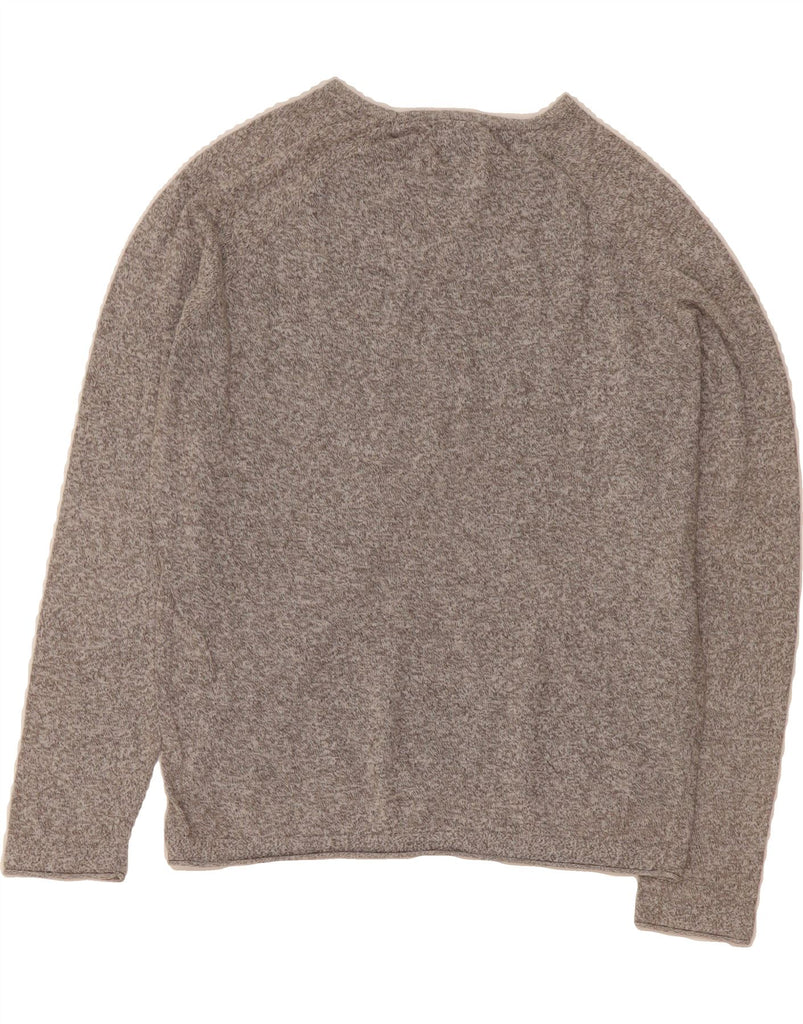 ZARA Mens Crew Neck Jumper Sweater Medium Grey Flecked Vintage Zara and Second-Hand Zara from Messina Hembry 