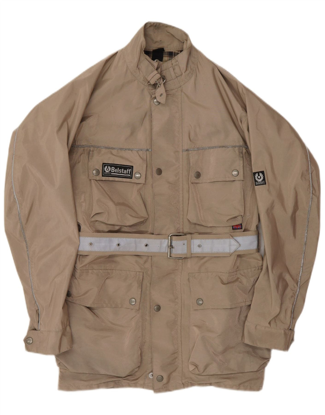 BELSTAFF Mens Utility Jacket IT 42 2XS Grey Nylon