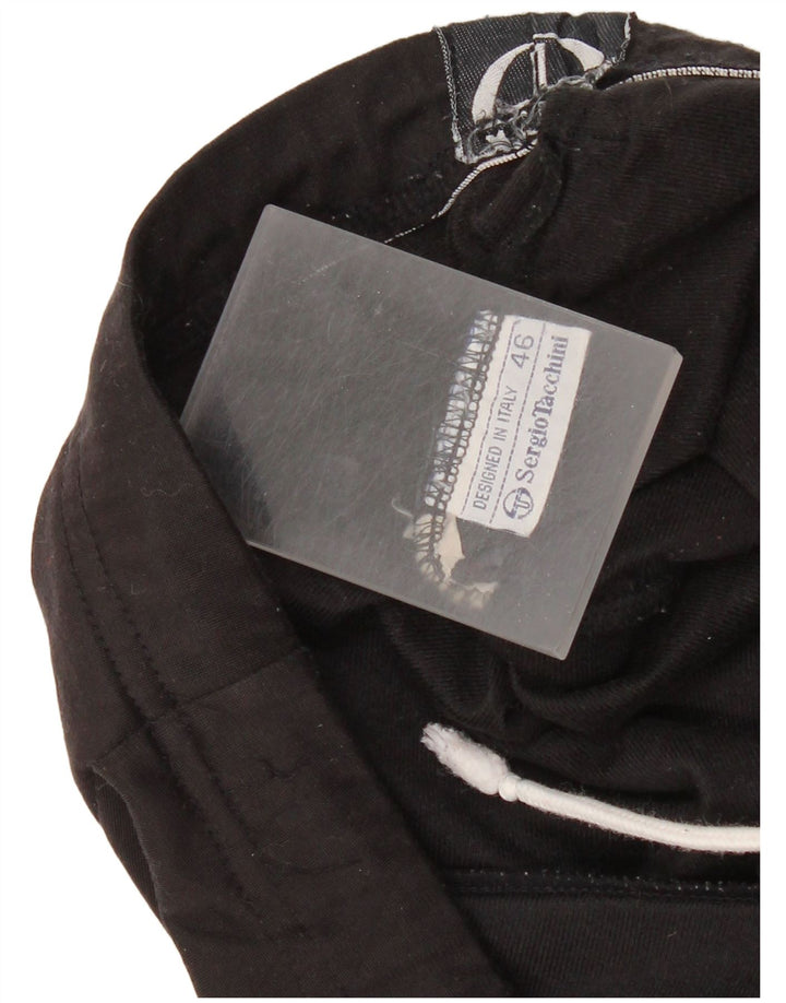 Sergio Tacchini Mens Graphic Tracksuit Trousers IT 46 Small Black