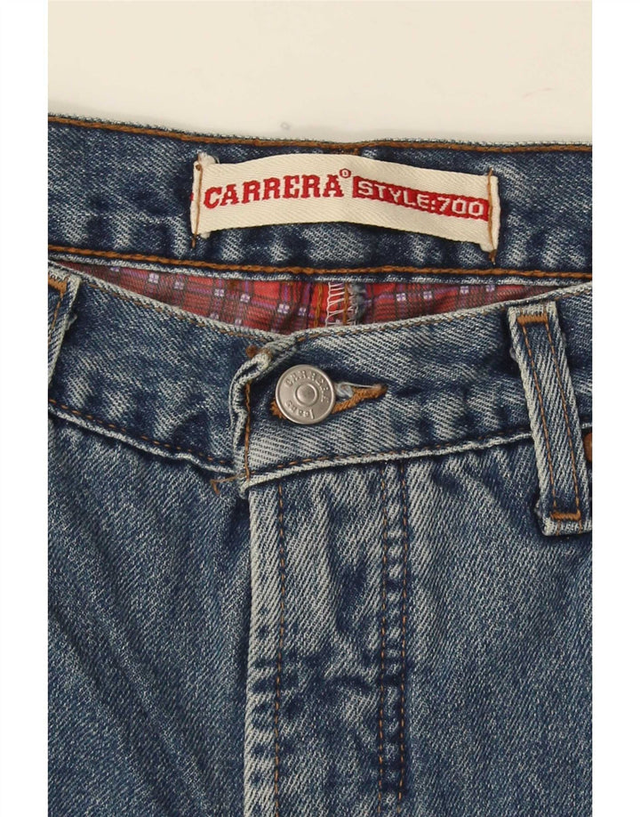 Carrera Mens Straight Jeans W34 L30 Blue