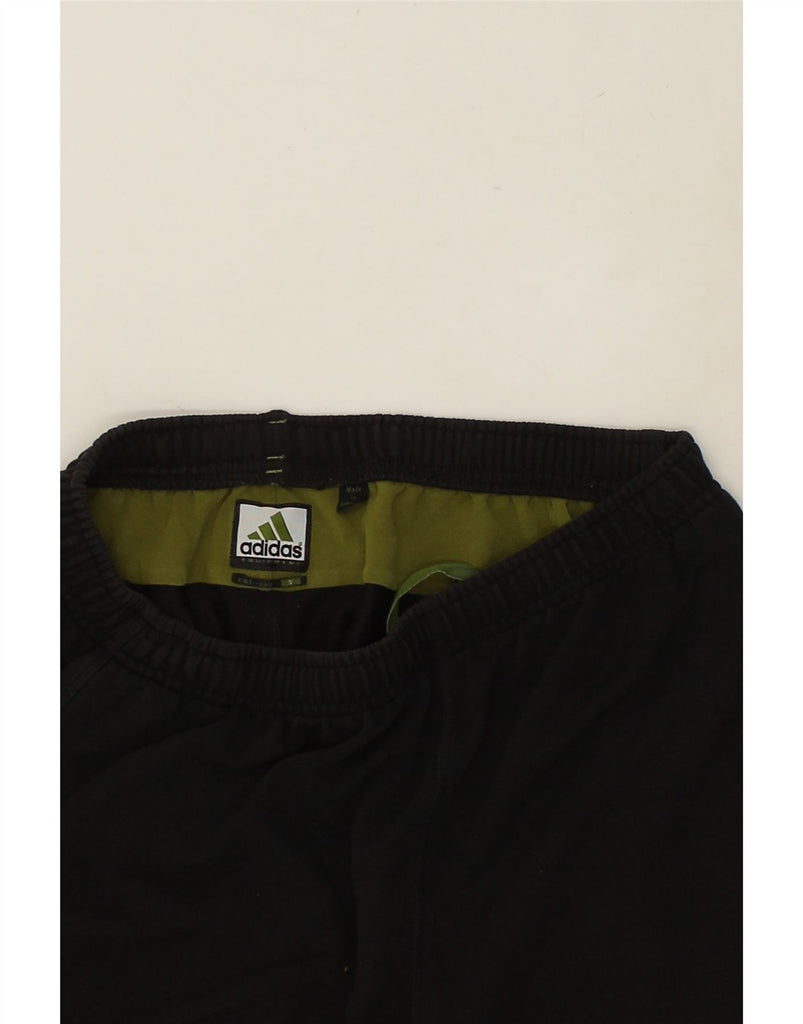 ADIDAS Mens Sport Shorts Small Black Cotton | Vintage Adidas | Thrift | Second-Hand Adidas | Used Clothing | Messina Hembry 