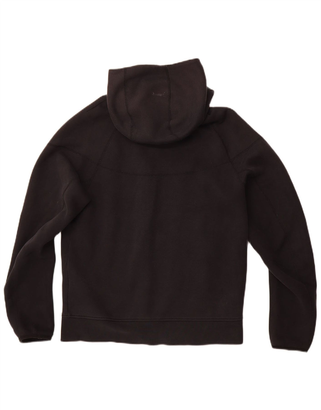 Nike Mens Zip Hoodie Sweater Medium Black Cotton