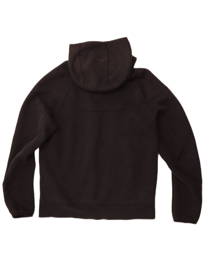 Nike Mens Zip Hoodie Sweater Medium Black Cotton