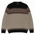 Marks & Spencer Mens Crew Neck Jumper Sweater Medium Grey Fair Isle