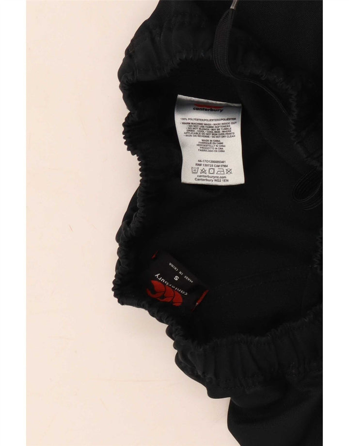 Canterbury Mens Sport Shorts Small Black Polyester