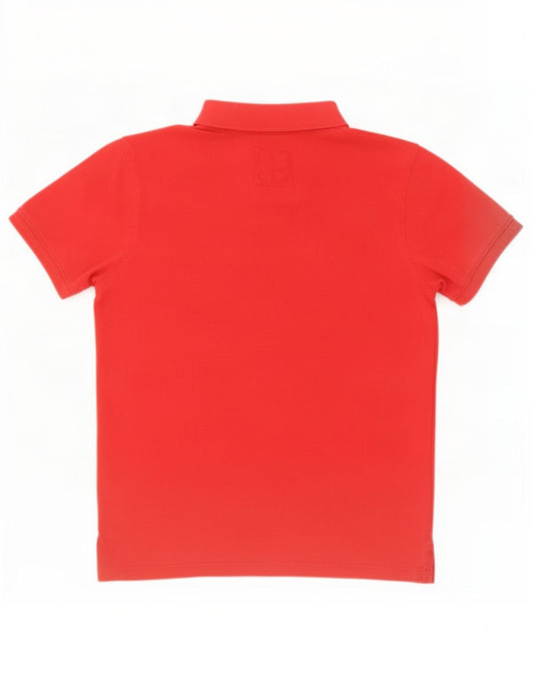 Crew Clothing Mens Polo Shirt Medium Red Cotton