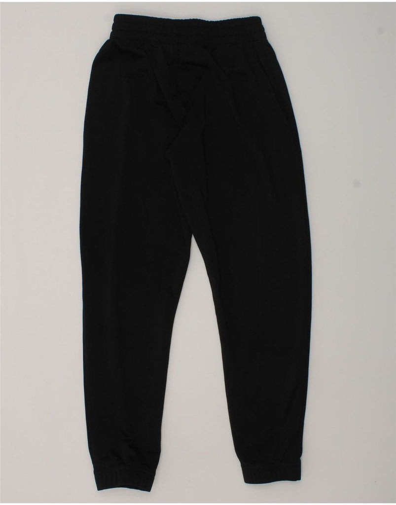 ADIDAS Girls Tracksuit Trousers Joggers 7-8 Years Black Polyester | Vintage Adidas | Thrift | Second-Hand Adidas | Used Clothing | Messina Hembry 