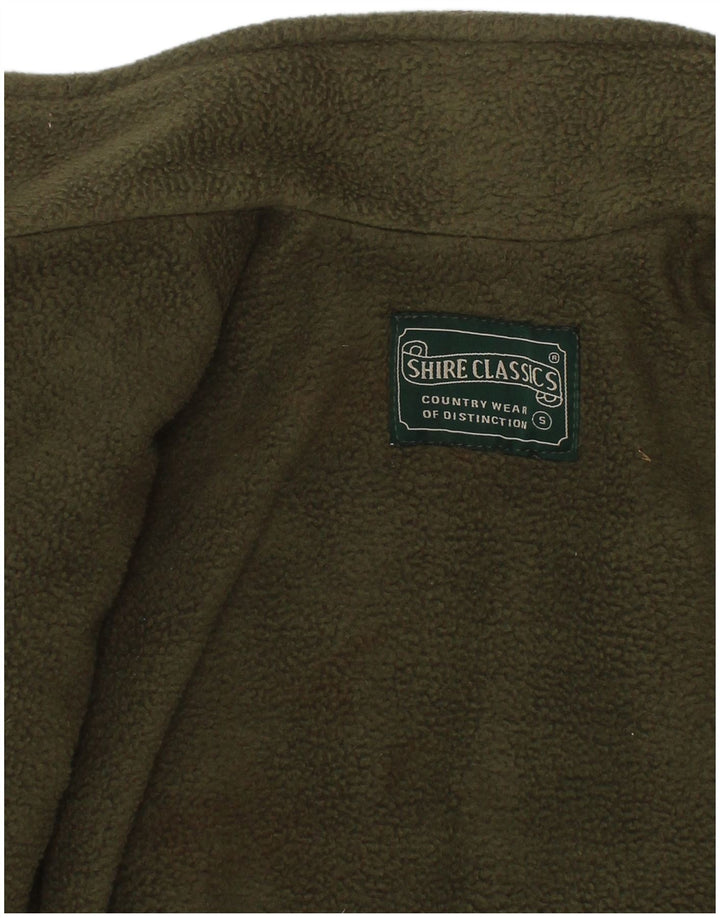 Vintage Boys Overcoat 4-5 Years Khaki Check Wool