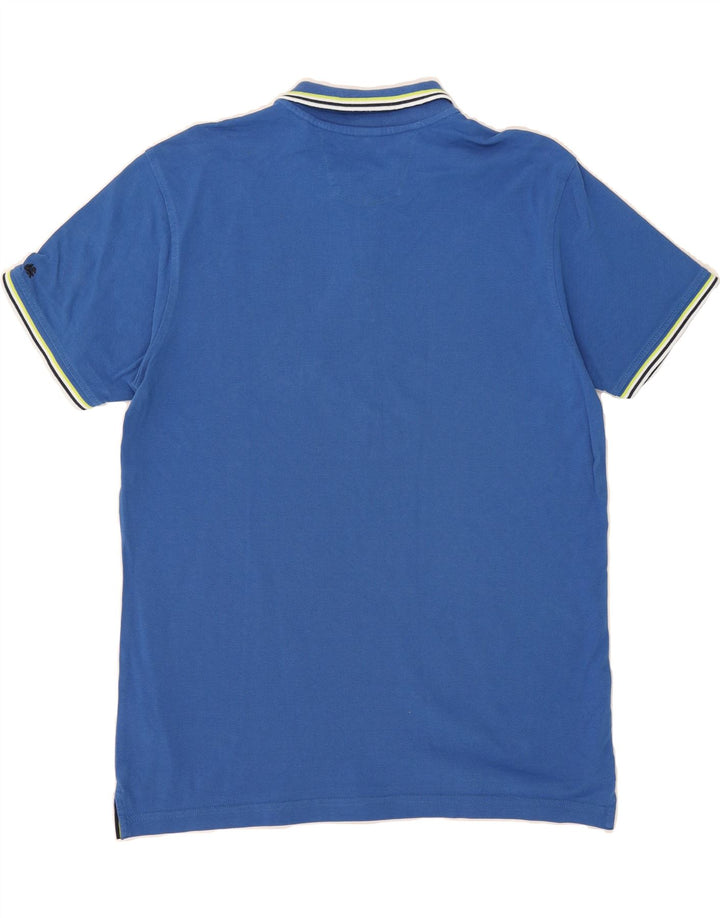 LERROS Mens Polo Shirt XL Blue Cotton Vintage Lerros and Second-Hand Lerros from Messina Hembry 