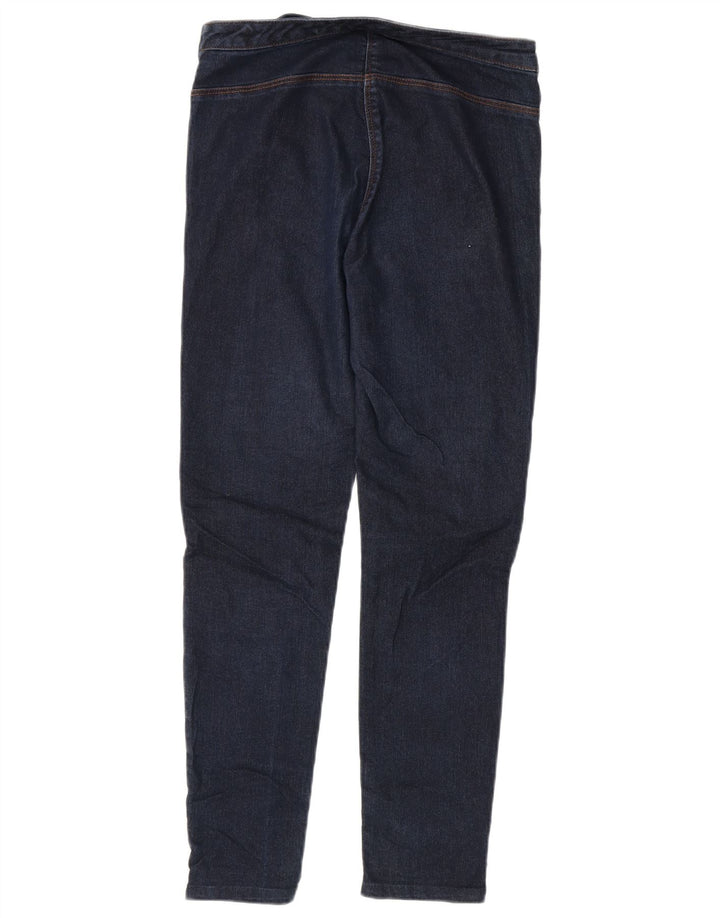 Zara Womens Skinny Jeans Large W32 L28 Navy Blue